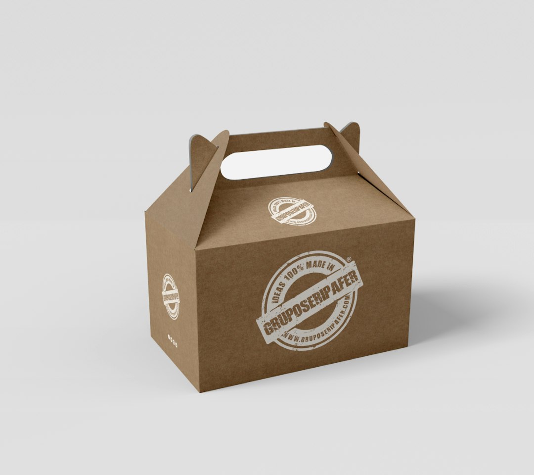 Webshopverpakking met bijpassend drukwerkontwerp. Webshopverpakking met bijpassend drukwerkontwerp.